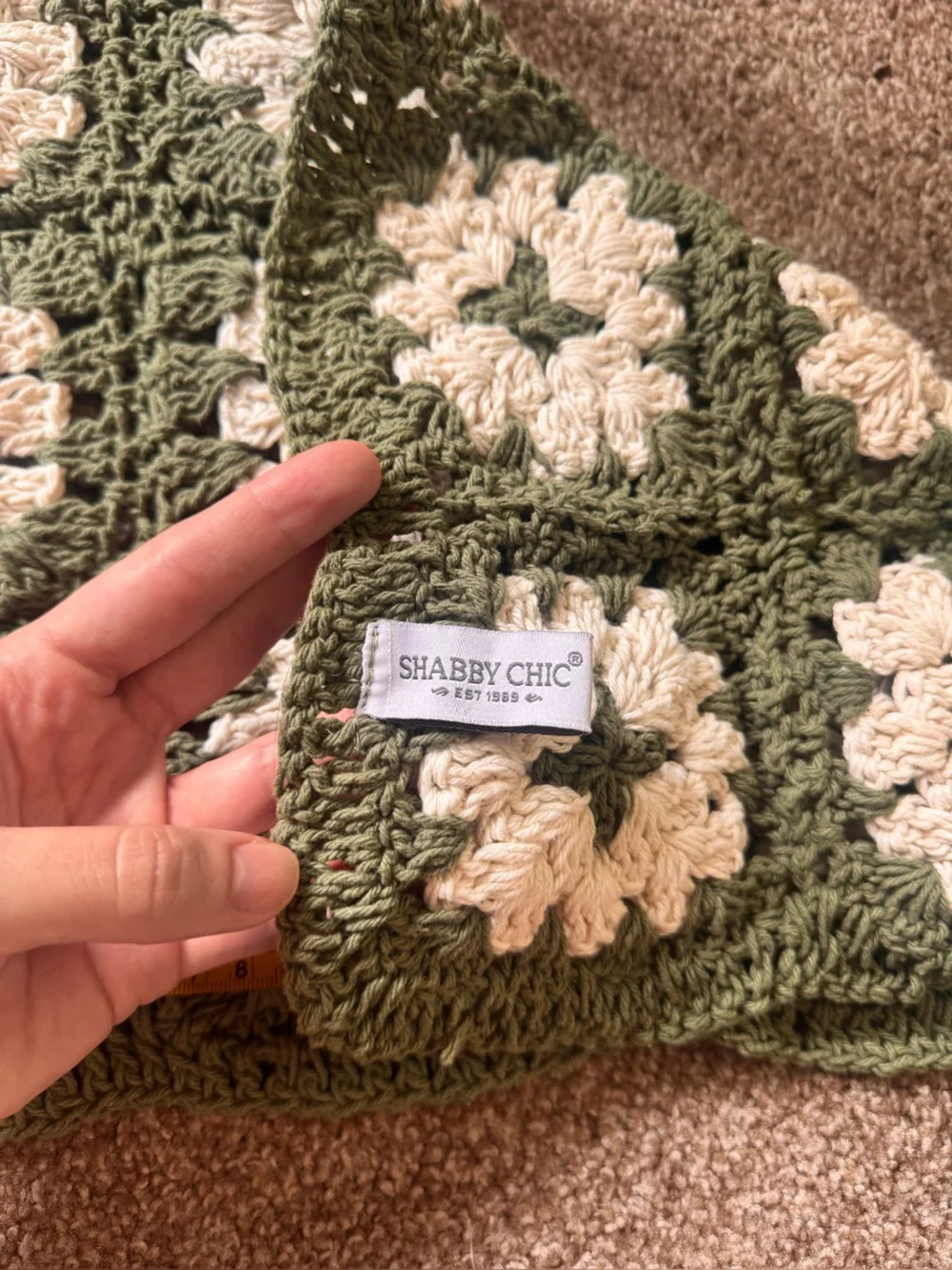 Shabby Chic crochet granny